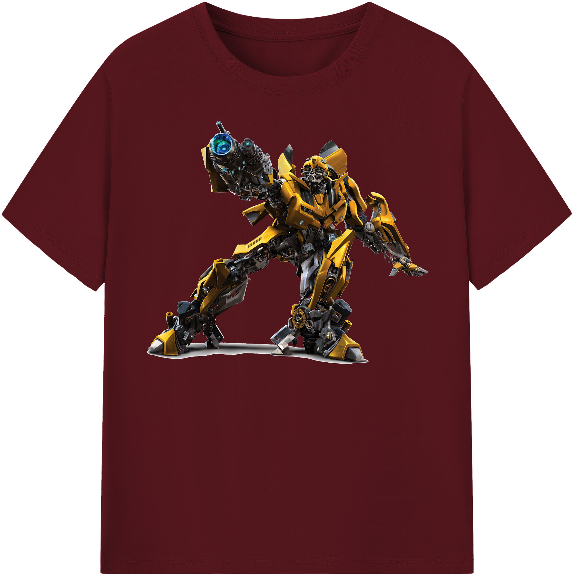 （画像用） Transformers トランスフォーマー 綿100％半袖Tシャツ（フロントプリント）